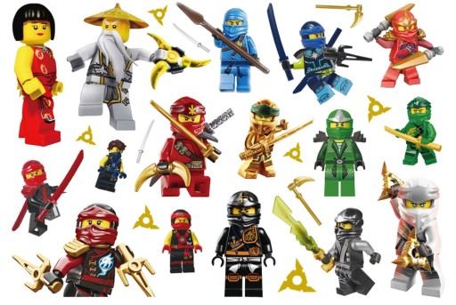 UMÝVAJÚCE TETOVANIE PRE DETI NINJAGO NINJA GO CG399