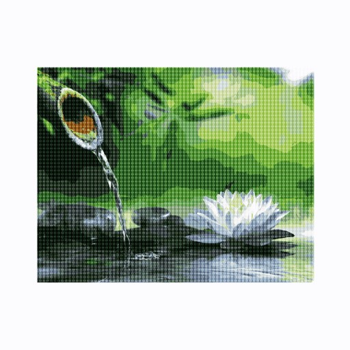 Diamantové vyšívanie Diamant 30x40cm voda DPX-12342