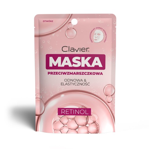 Clavier maska na tvár proti vráskam 25 ml s retinolom