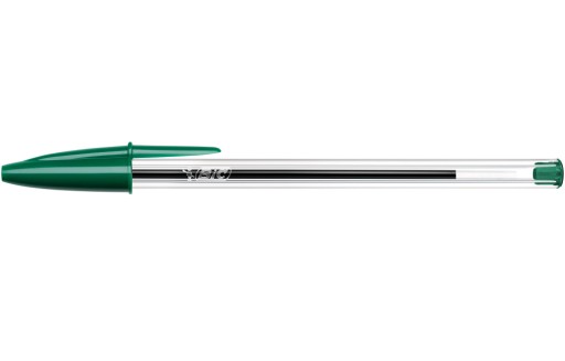Tradičný zelený BIC CRISTAL BALLPOINT 1,0 m