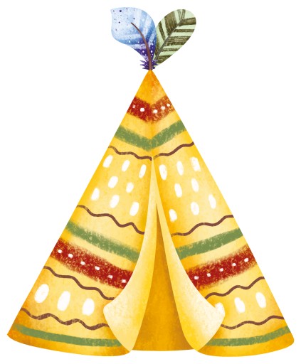 NÁLEPKA NA OKENNÉ ZRKADLO SKLO WIGWAM TIPITI BOHO