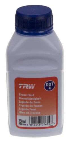 PFB425 TRW BRZDOVÁ KVAPALINA DOT4 TRW 0,25L TRW