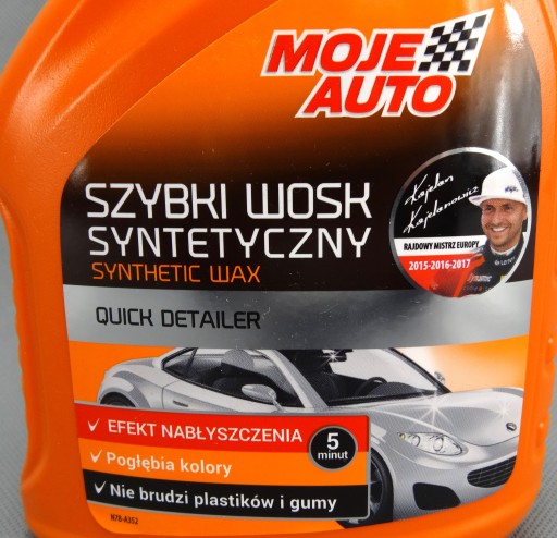 MOJE AUTO - RÝCHLY DETAILER NA SYNTETICKÝ VOSK -750ml