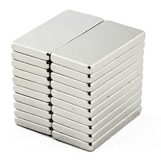 SILNÝ NEODYMOVÝ TALÍROVÝ MAGNET 10x5x1mm 20 KS
