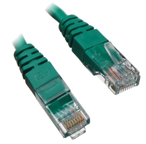 PATCHCORD RJ45/0,5-ZELENÁ 0,5 m
