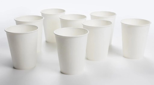 Papierové poháre na studené a teplé nápoje 200/250ml 50 ks