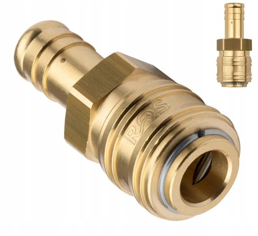 Pneumatická rýchlospojka TYP26, 12,5 mm hadicové hrdlo