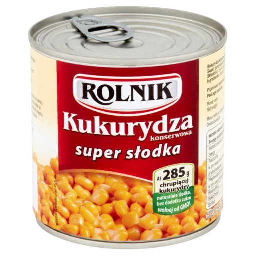 Rolnik Super sladká kukurica v konzerve 425 ml
