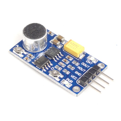 Modul mikrofónového zosilňovača LM386 s mikrofónom
