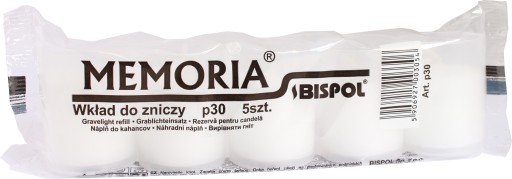 Parafínové vložky do sviečok BISPOL P30 15h 5 ks