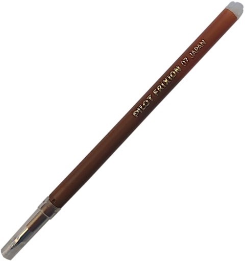 PILOT FRIXION Vymazateľná vložka 0,7 mm 3 kusy HNEDÁ