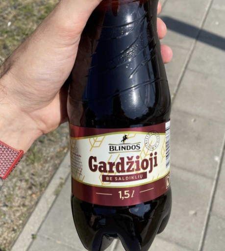 GARDZIO CHLIEB KVOUR 1,5 l, litovský slad