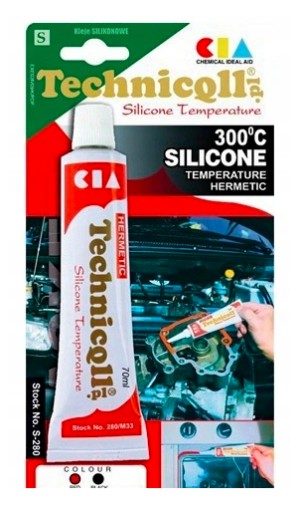 TECHNICQLL VYSOKOTEPLOTNÝ SILIKÓN ČERVENÝ