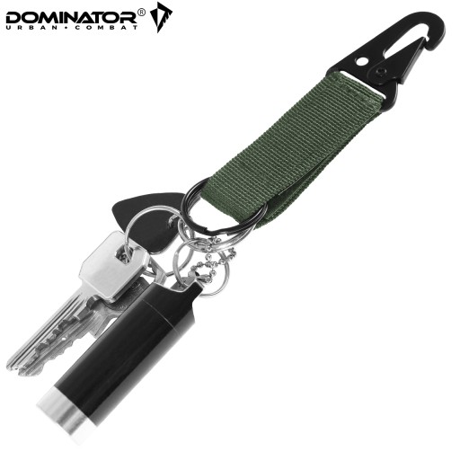 DRŽIAK KĽÚČOV EDC KARABÍNA TROK DOMINATOR OLIV