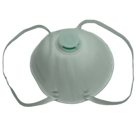 DIAMANTO protiprachová maska s ventilom, polomaska
