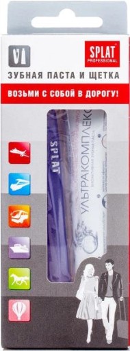 Splat Travel Set White Plus zubná pasta 40ml