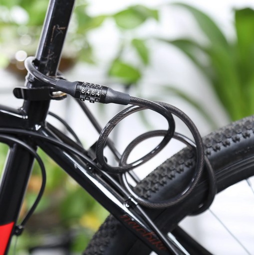 Špirálový zámok na bicykel s kombináciou KYL-100 Forev