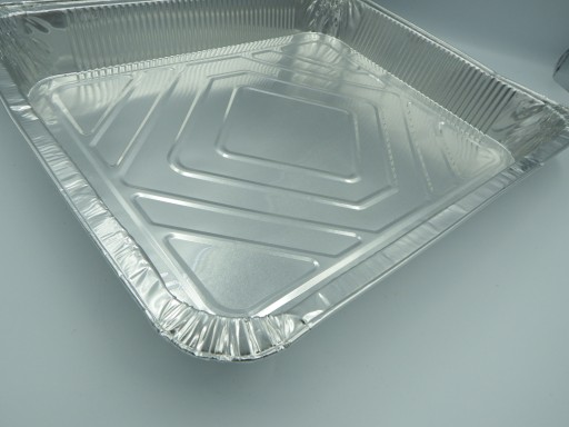 Obdĺžniková hliníková forma na pečenie koláčov 26/32 cm 3100 ml 3 ks
