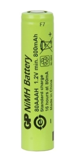 Batéria 80AAAH GP 800mAh NiMH 1,2V AAA