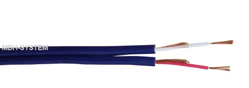 tienený kábel na meter 2 x RCA 4 mm