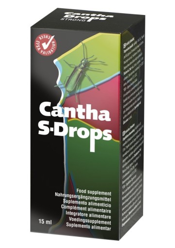 Cantha S-Drops Arousal Drops pre oboch 15 ml