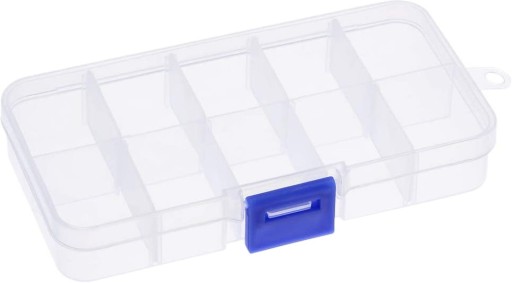ORGANIZÁTOR NÁDOB NA SKRUTKY ČASTI PALUBKY SUCHÉ LIEKY LIEKY 10 ODDELENÍ