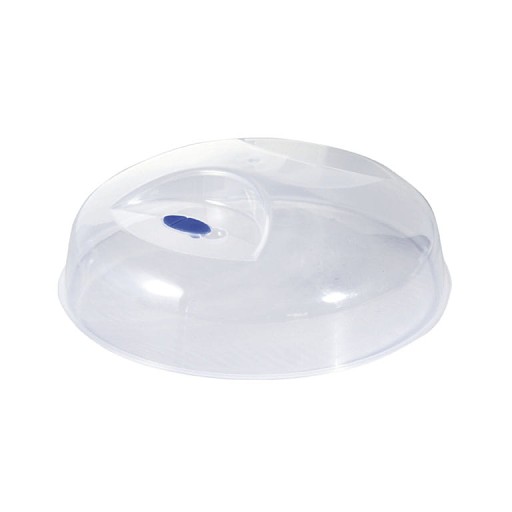 Kryt do mikrovlnky 25 cm biely