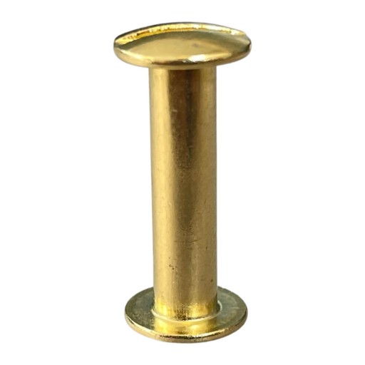 Čapy 70 mm skrutkované skrutky zlaté 5ks DIY NITY