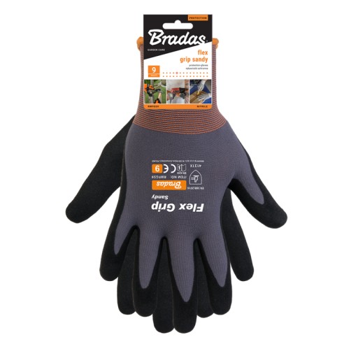OCHRANNÉ PRACOVNÉ RUKAVICE FLEX GRIP SANDY nitril veľkosť 8