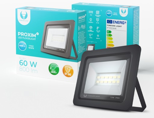 LED reflektor halogénová pracovná lampa 10W biela