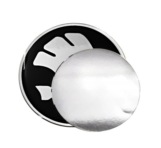 Silikónový emblémový odznak 70mm pre Škoda 7cm