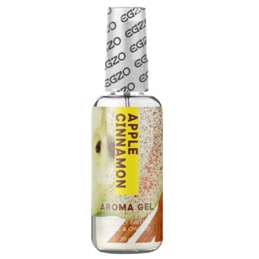 EGZO gél s príchuťou JABLKO A ŠKORICA, intímny orál, 50 ml, bez cukru