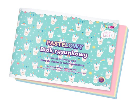 HEJKA TOTO JE LENKA BLOK 100g A4 pastelová farebná 14k