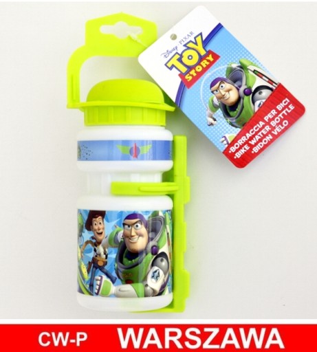 Detská cyklistická fľaša na vodu s rúčkou - TOY STORY