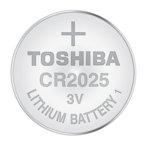 5x TOSHIBA DL CR 2025 3V lítiová batéria JAPONSKÁ