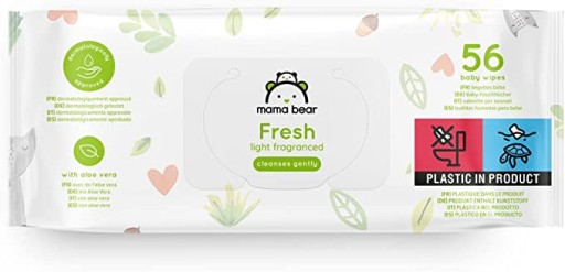 Mama Bear Fresh BABY vlhčené obrúsky 1x56 ks.