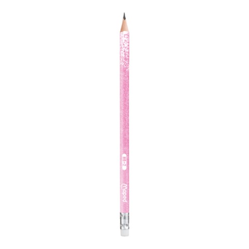Školská ceruzka Maped Glitter HB s gumou