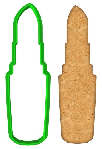 Vykrajovač na perníčky Movie Barbie bábika Rúž Rúž 12cm