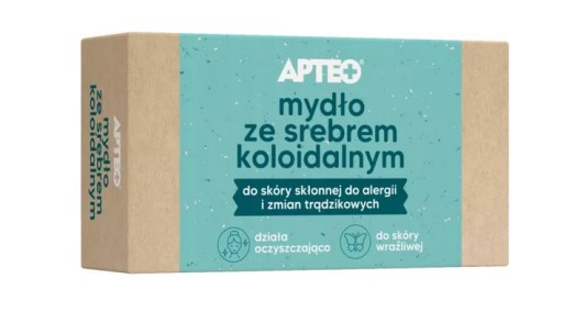APTEO mydlo s koloidným striebrom 100 g