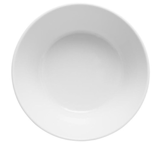 VÝHODNÁ MARAKÉŠSKA BIELA ŠALÁTOVÁ MISKA okrúhla 15 CM