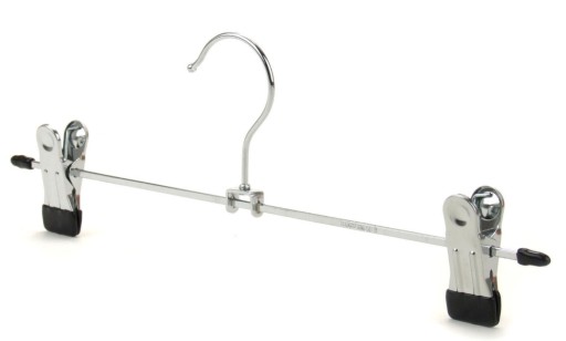 VEŠIAK NA SVORKU KOVOVÝ POCHrómovaný - 40cm