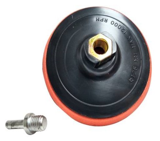Brúsny kotúč na brúsny papier so suchým zipsom, eurodisk 180 mm x 10 mm M14