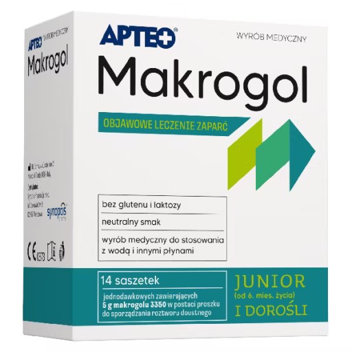 MACROGOL JUNIO prášok 14 vrecúšok od 6 mesiacov