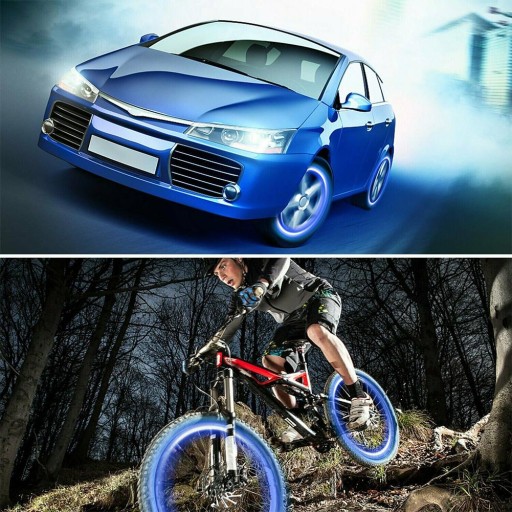 VENTS VENTS VENTS Luminous 2ks LED poťahy na bicykel alebo auto