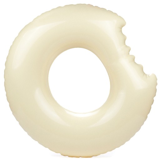 Nafukovací kruh na plávanie Donut, ružový, 50 cm, max 20 kg, 3-6 rokov