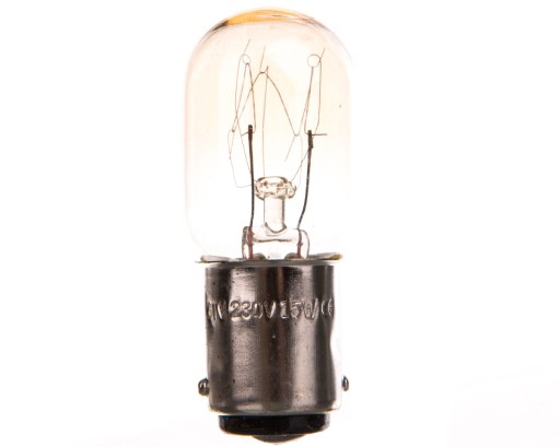 Žiarovka do šijacieho stroja 15W, GTV, BA15, 230V
