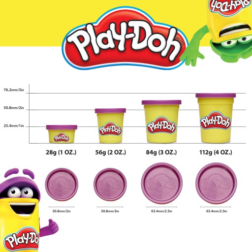 Hasbro Play-Doh Play-Doh Set 4 trubíc B6508