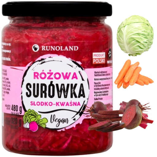 RUŽOVÝ sladkokyslý šalát Prídavok k večeri, hamburgeru alebo psíkovi. MODRÁ
