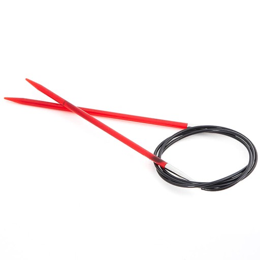 Akrylové ihlice KNITPRO na vlasci 80 cm - 3,50 mm