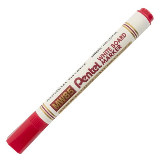 Popisovač na tabuľu PENTEL MW85, červený